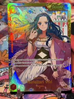 NEFELTARI VIVI - One Piece OP04-118 - SEC Secret Rare - Kingdoms of Intrigue - Image 3