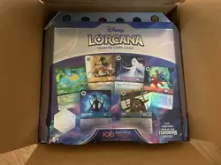 6 x Disney Lorcana Rise Of The Floodborn D100 Gift Set Collector Set - Image 1