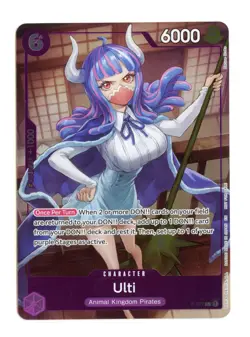 Ulti Event Pack Vol. 6 P-077 PR One Piece Promotion Cards Card English NM - Image 1