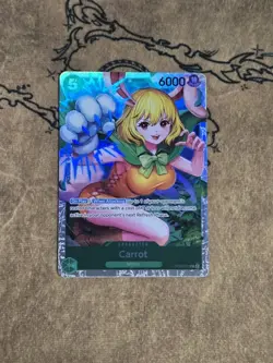 One Piece Card Game Carrot (Reprint) OP08-023 Super Rare NM English - Image 1