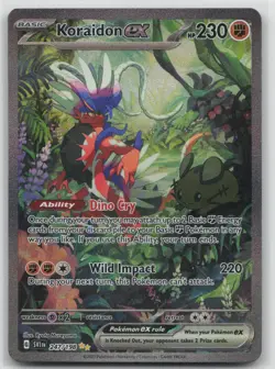 Koraidon ex Special Illustration Rare SV01: Scarlet & Violet Base Set 247/198 NM - Image 1