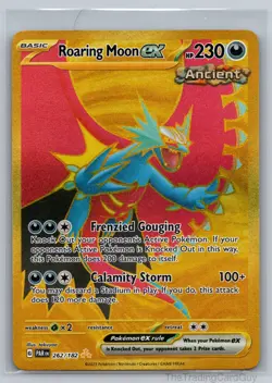 Roaring Moon ex - Hyper Rare SV04: Paradox Rift Holo 262/182 NM 002 - Image 1