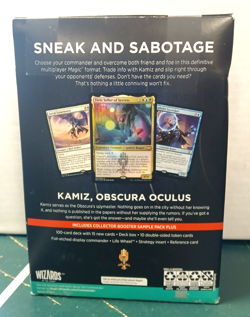 MAGIC THE GATHERING OBSCURA OPERATION COMMANDER DECK STREETS OF NEW CAPENNA 2022 - Image 2