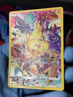 Pokemon Pikachu TCG Card Crown Zenith 160/159 Holo Secret Rare NM/Mint Condition - Image 1