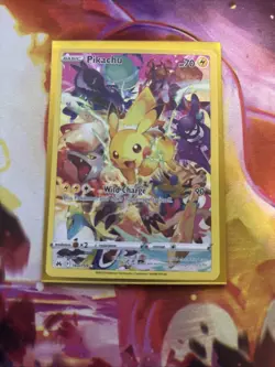 Pokemon TCG Pikachu Crown Zenith Holo Card 160/159 Near Mint Condition - Image 1