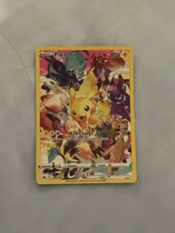 Pokemon Pikachu TCG Card Crown Zenith 160/159 Holo Secret Rare NM/Mint Condition - Image 1