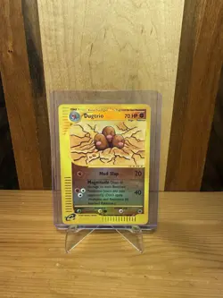 Pokemon TCG Dugtrio Expedition Base Set Reverse Holo Rare Card 44/165 - Image 4