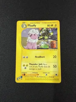 Flaaffy Pokemon Card 77/165 Expedition Base Card,Christmas Tree,2002 Pokemon TCG - Image 1