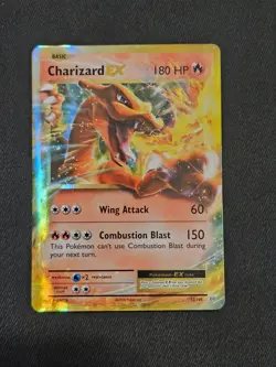 Pokemon TCG Charizard EX XY Evolutions Ultra Rare Holo Card 12/108 NM Condition - Image 1