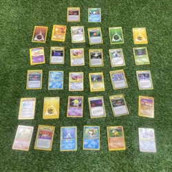 Lot Of 32 Pokemon TCG Base Set Cards /64 Trainer Energy More - Image 2