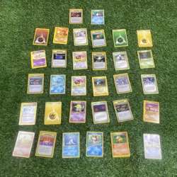 Lot Of 32 Pokemon TCG Base Set Cards /64 Trainer Energy More - Image 3