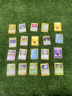 Lot Of 20 Pokemon TCG Base Set Cards /64 Trainer Energy More - Image 3