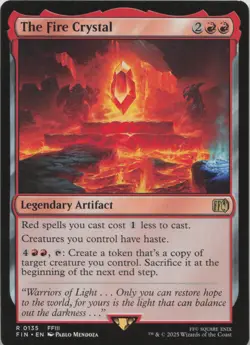 The Fire Crystal R FINAL FANTASY 135 - LP MTG - Image 1