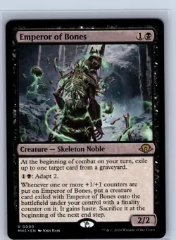 Magic_the_gathering: Modern Horizons 3 #90 Emperor of Bones Rare .VO4 - Image 1