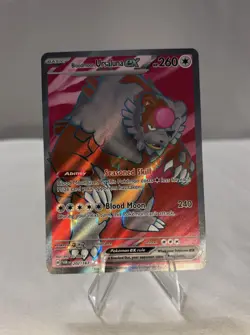 Pokemon TCG Bloodmoon Ursaluna ex 202/167 Sv06: Twilight Masquerade Holo - Image 1