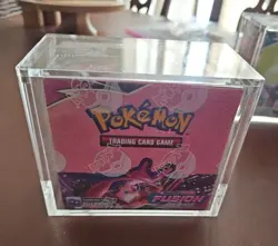 Pokemon TCG Fusion Strike Booster Box SEALED 36 Packs + Acrylic Case Mew Gengar - Image 1