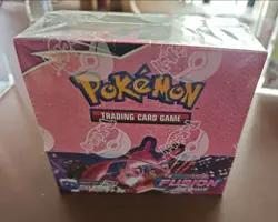 Pokemon TCG Fusion Strike Booster Box SEALED 36 Packs + Acrylic Case Mew Gengar - Image 2