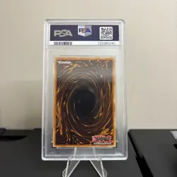 Yugioh Change Of Heart RA01-EN050 Quarter Century Secret Rare 1st Ed PSA 8 - Image 2