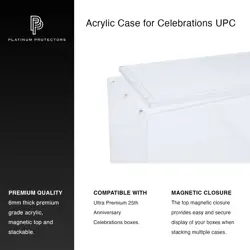 Acrylic Display Case for Pokemon Celebrations Ultra Premium Collection UPC Box - Image 3