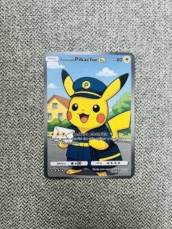 Pikachu Postman Promo Fun Card Pokemon - Image 1