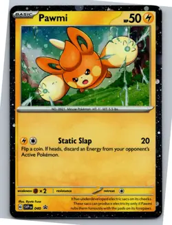 Pawmi - (Cosmos Holo) - SV: Scarlet & Violet Promo Cards 040 - Promo - NM Pokemo - Image 1