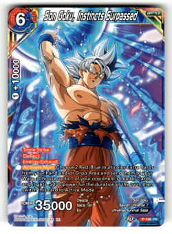 Son Goku, Instincts Surpassed P-198 Normal Promo Promotion Cards LP - Image 1