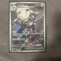 Pokemon TCG Steelix 150/132 Illustration Rare, Mega Evolution, NM/M Condition - Image 1