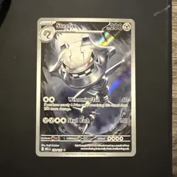 Pokemon TCG Steelix 150/132 Illustration Rare, Mega Evolution, NM/M Condition - Image 1