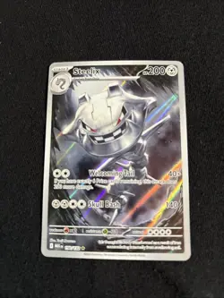 Pokemon TCG Steelix 150/132 Illustration Rare, Mega Evolution, NM/M Condition - Image 3