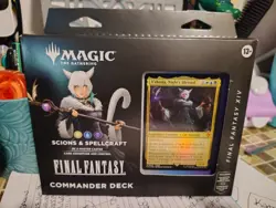 Magic The Gathering Final Fantasy XIV Commander Deck BNIB Scions & Spellcraft - Image 1