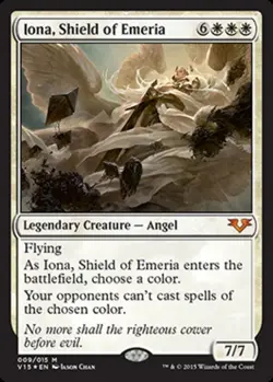 1x Iona, Shield of Emeria - Foil Light Play MTG Magic - Kid Icarus - - Image 1