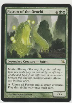 Magic The Gathering 1x PATRON OF THE OROCHI - MTG Betrayers Of Kamigawa NM - Image 1