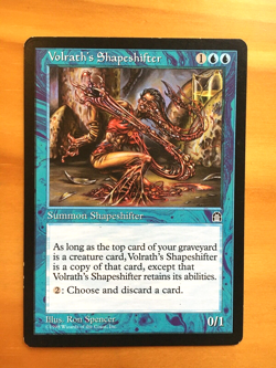 Mtg Carte Magic ENG Stronghold Volrath's Shapeshifter LP - Image 1