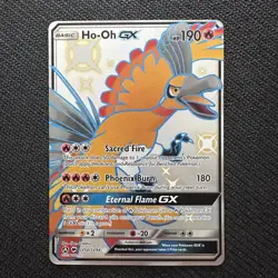 Pokemon TCG Ho-Oh GX SV50/SV94 Hidden Fates Shiny Vault Holo Card NM - Image 1