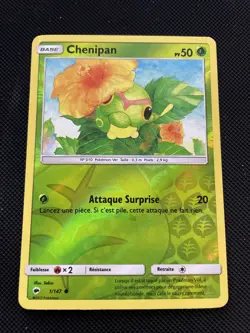 CHENIPAN REVERSE - POKEMON 1/147 SL3 OMBRES ARDENTES NEUF FR - Image 1