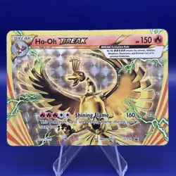 Ho-Oh BREAK XY154 Pokemon XY Black Star Promo Ultra Rare MP - Image 1