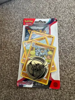 POKEMON - SCARLET & VIOLET BASE - Machamp 1 Pack Checklane Blister BRAND NEW - Image 1