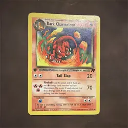 Pokemon TCG Dark Charmeleon 32/82 Team Rocket 1st Edition Uncommon Regular - Image 1