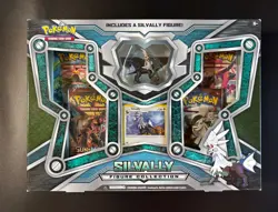 POKEMON XY SILVALLY FIGURE Collection BOX 2017 SEALED EVOLUTIONS Ancient Origins - Image 1