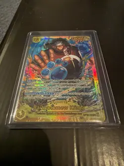 Bandai One Piece CCG Bartholomew Kuma Character Holo OP12-119 - Image 1