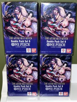 4x One Piece OP-14 The Azure Sea’s Seven Double Pack Set 9 - Image 1