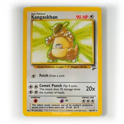 Pokemon - Kangaskhan - Non Holo - 26/130 - Base Set 2 - Rare Card - Image 1