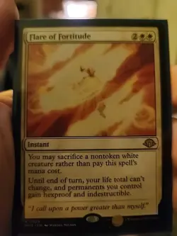 MTG Flare of Fortitude MH3 Card #0026 Regular, Rare - Image 1