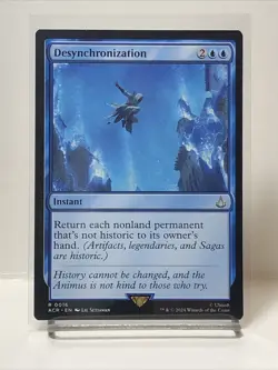 Desynchronization (Non-foil) Universes Beyond: Assassin's Creed 0016 Rare MTG - Image 1