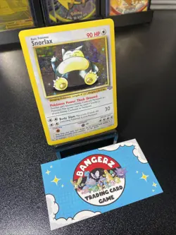 Pokemon Snorlax 11/64 Holo Rare Jungle Set 1999 WOTC 11/64 - Image 3