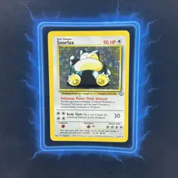 ⭐ Snorlax 11/64 ⭐ Original Holo Rare Jungle Set Pokemon Card WOTC TCG 1999 - Image 2