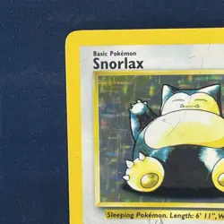 ⭐ Snorlax 11/64 ⭐ Original Holo Rare Jungle Set Pokemon Card WOTC TCG 1999 - Image 5