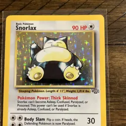 Snorlax 11/64 Jungle Set Holo Rare Pokemon Card Nintendo Pokemon WOTC 1999 LP - Image 5