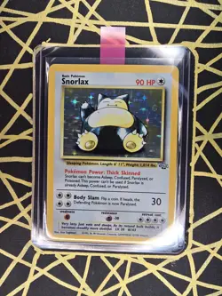 🔥 Snorlax 11/64 🔥 Original Holo Rare Jungle Set Pokemon Card WOTC TCG 1999 - Image 2