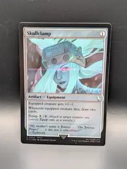 MTG - Skullclamp - SURGE FOIL - Artifact Equipment - FIC 355 - NM - Image 1